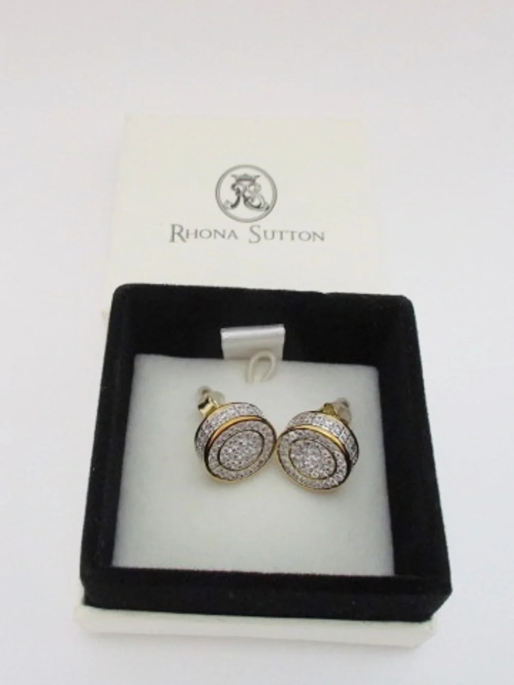 RHONA SUTTON Men's Stud Sterling Silver Earrings